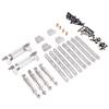 Suitable for MN model 1/12 MN168 MN78 RC Car metal upgrade external spring shock absorber fixed rod parts accessories