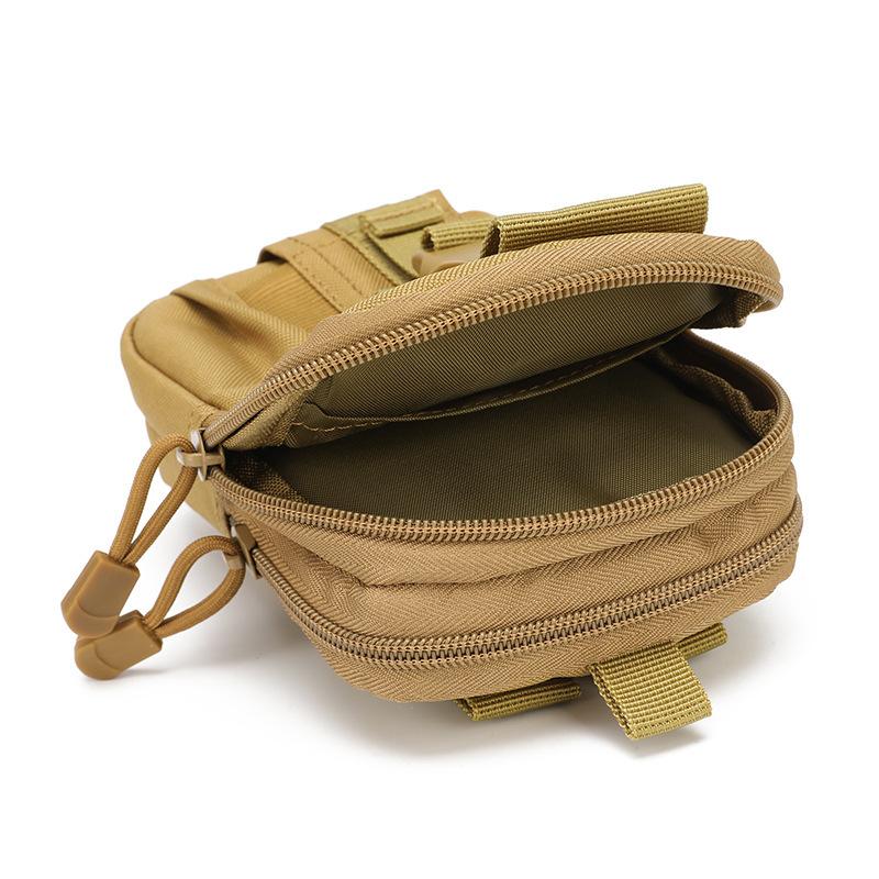 Outdoor Sports Multifunctional Military Fan Molle Hanging Bag, Phone Bag, Cycling Bag, Storage Bag, Accessory Bag, Tactical Waist Bag
