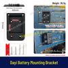 Makita-Compatible Lithium Battery Wall Mount Holder Converter Base 08008