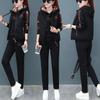 Plush And Thick Sportswear For Women In  And Winter 2023, New Large Casual Three Piece Set, Winter Fashion Sweater