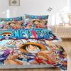 Adventure One Piece World Print 3Pcs Bedding Setduvet Cover With 2 Bedropillowcase Home Birthday Gift