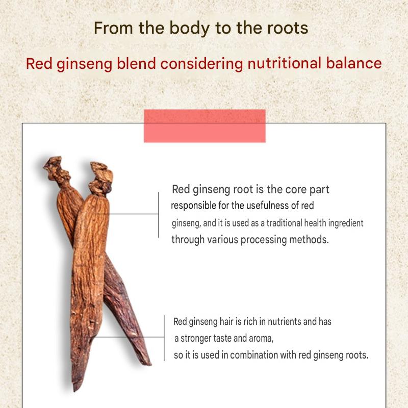 Jayeongwan 6-Year Korean Red Ginseng Energy Time Standard (14 Sticks / 14 Days) - Daily Immunity & Energy Booster for Beginners