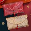 Cloth Wedding Money Pocket Chinese Style Red Packet HongBao New Year Red Envelope  Spring Festival