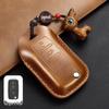 Leather Key Case for Volkswagen Models: T-Cross, Lavida, Lamando, Bora, Tiguan, Sagitar, Polo, Magotan, Passat, Tharu