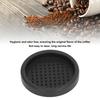 Anti Slip Design Round Tamper Mat Black Anti Slip Coffee Pad Coffee Tamper Mat  Coffee Machine