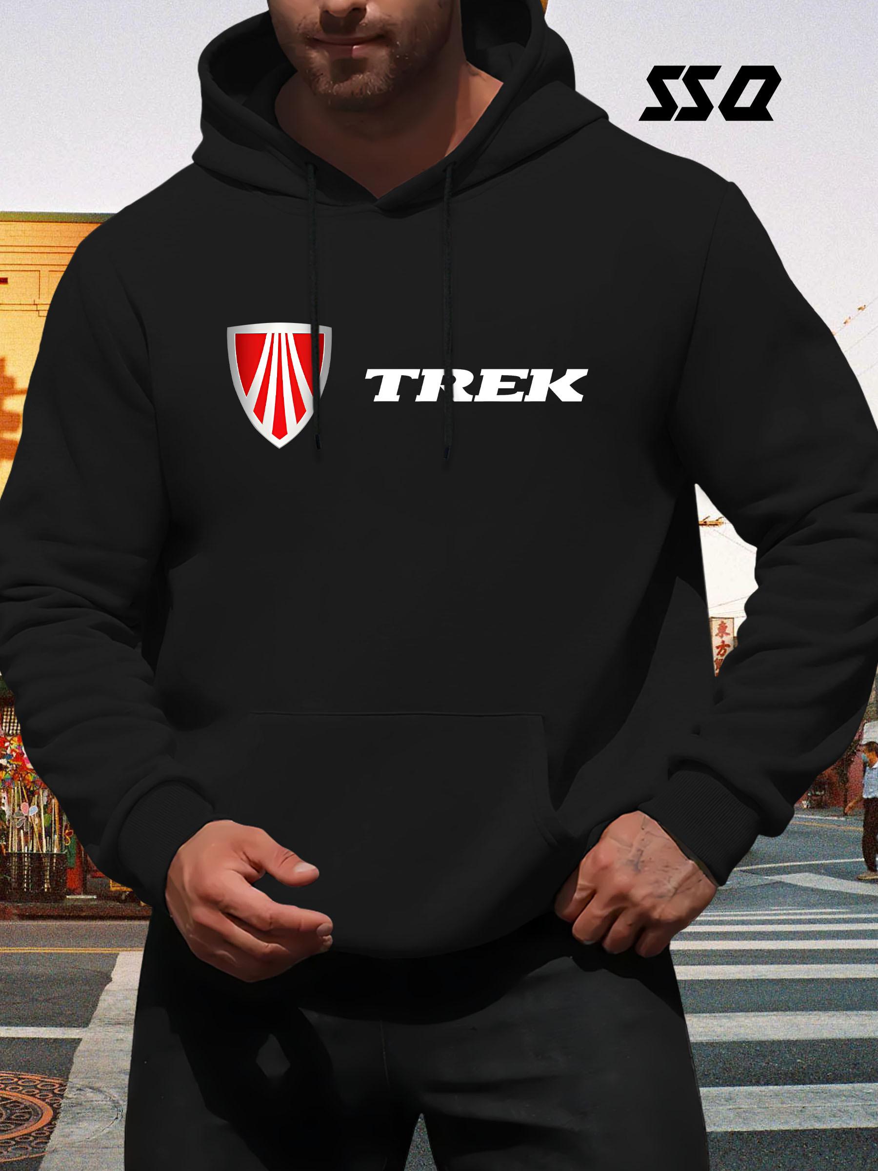 

Men S Casual Red Trek Hoodie Long Sleeve Cozy Sweatshirt with Graphic Print Perfect for Fall Winter Autumn Winter Apparel 3XL