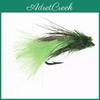 4 Imitation Sculpin Bimoo 6pcs Streamer Fly Green Zoo Cougar Fly Slow Sinking Trout Fishing Lure Bait