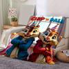1PC Seasonal Universal Home Decorative Blanket, Cartoon Blanket, for Decorating Your Own Sofa and Living Room, Super Soft Flannel, for All S