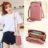 Trendy Women's Crossbody Mobile Phone Bag: Multifunctional Wallet & Coin Purse