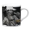 Usopp Piratas do Chapéu de Palha Monocromático Micro-ondas e Lava-louças Feito em 124153 Caneca "One Piece", Aprox.. 300ml, Seguro, Japão,
