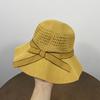 UV Protection Panama Hat Bowknot Fishermen Cap New Visor Hat  Summer