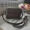 Oil Wax PU Crossbody Shoulder Bag, Designer Shell Flip Handbag, Commuter Work Versatile Women Sling Bag,Lightweight,Black,Coffee