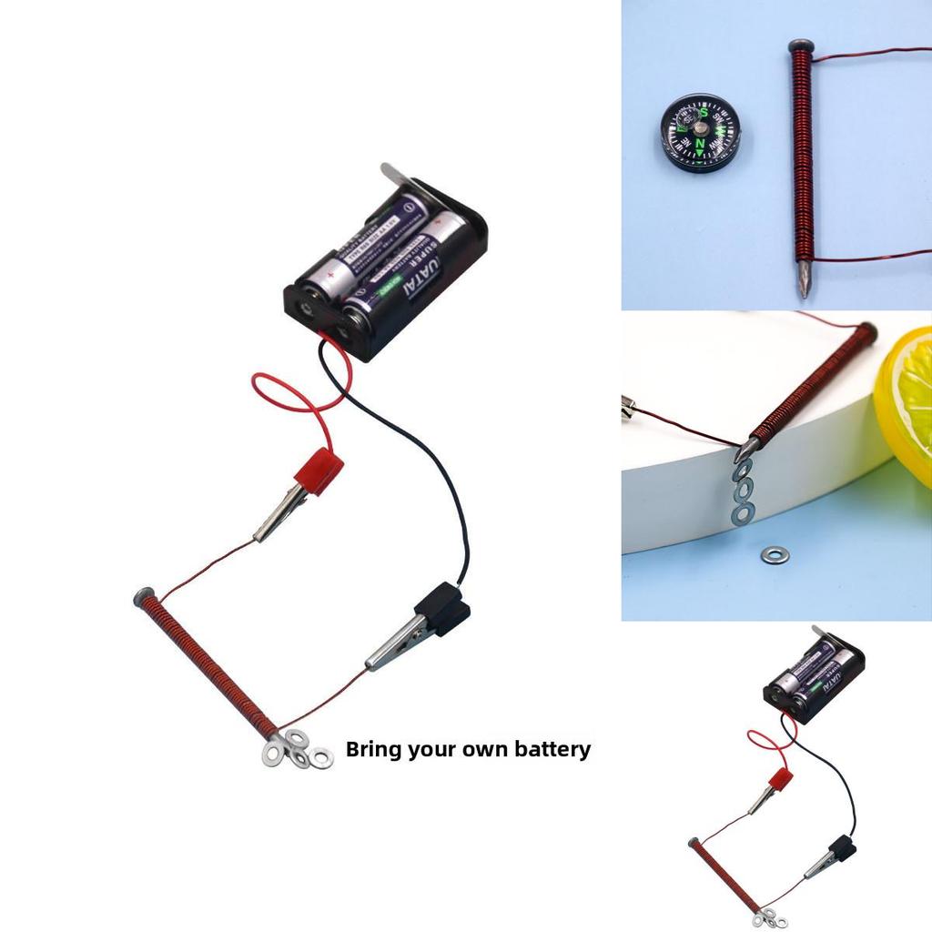 Science Experiment Electromagnet Diy Kit With Educational Materials For Student Handson Learning