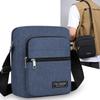Casual Large Crossbody Bag Oxford Grey Messenger Satchel Shoulder Bag Men