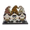 Napkin Holder, Wooden with Open Design, Easy Paper Towel Access Retro Style Dispenser, for Kitchen Dining Table Decor