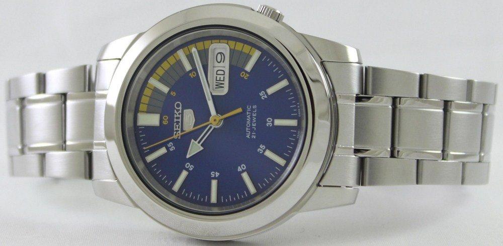 SEIKO 5 Automatic Watch, 21 Jewels Overseas Parallel Import Model SNKK27K1, Stainless Steel, Men's Style
