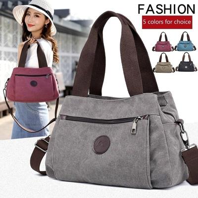 Women's Canvas Bag Handbags Shoulder Bags Messenger Bags Crossbody Bags Tote Large Capacity Work Bags Bags for Women