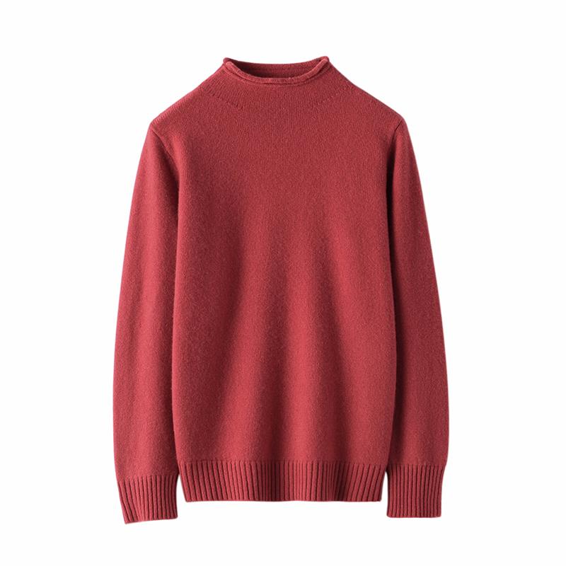 Women's Cashmere Sweater Qinghe Cashmere 100% Cashmere Women's Autumn and Winter Cashmere Sweater Soft and Warm