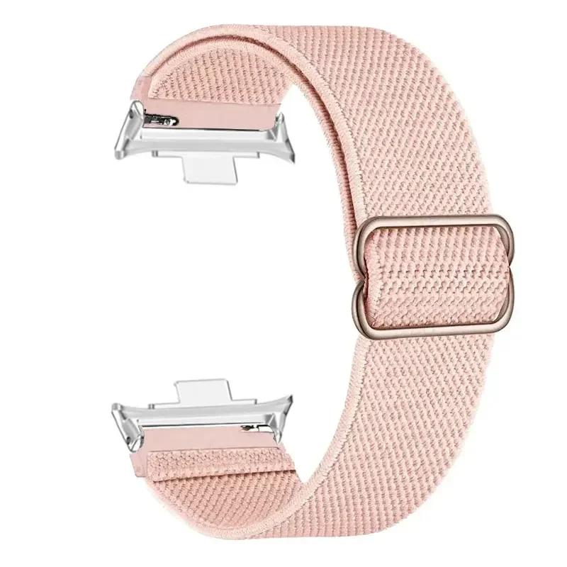 Elastic Nylon Strap For Huawei Watch Fit 4/4 Pro Replacement Women Men Sport Solo Braided Watch Band Loop Watch Fit 3 Bracelet