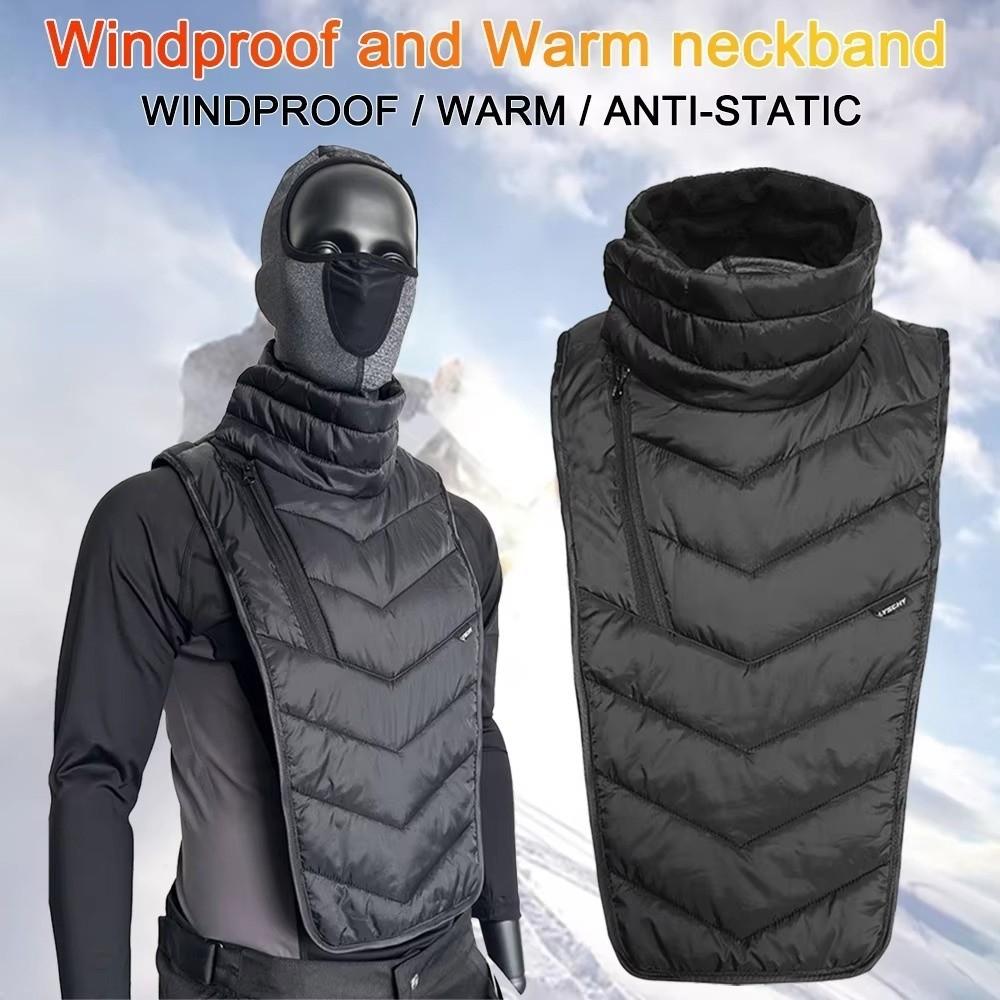 Thermal Neck Protector Cotton Chest Bibs Scarf New Winter Neck Scarf Cycling