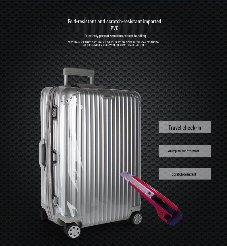 Przezroczysty pokrowiec ochronny na walizkę Rimowa z PVC