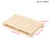 1Pcs Wood Coaster Mini Wooden Pallet Beverage Coasters Insulation Pad Cup Coaster Pot Mat