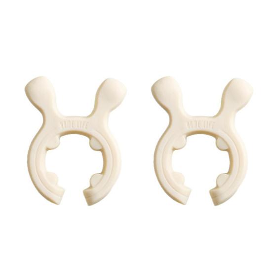Silicone Pot Lid Clip Spoon Holder Bracket Anti-overflow Support Rack for Kitchen Universal Spatula Holder Clip