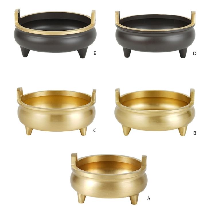 Brass Worship Incenses Brass Incenses Burners with Tripod Stand for Religious and Spiritual Use Brass Craftsmanships