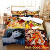 3D Anime Bed Kawaii Konsatoshi Printed Bed Set Duvet Cover Pillowcase Bedding Set Linen Sheet Quilt Cover Full Queen King Size