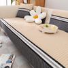 Cotton and Linen Modern Simple Sofa Cushion Sofa Towel Cover Cloth Cover Cover All-Inclusive Non-Slip Four Seasons Universal Cushion Thickened