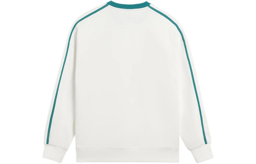 Li Ning Sports Fashion Collection Sweatshirt Unisex Ivory AWDRD50-6