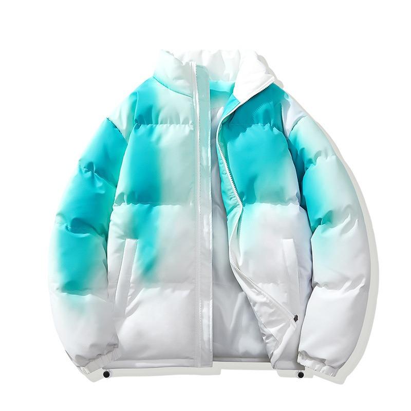 Neue hochwertige Winter-Übergangsfarbe Baumwolljacke Herren und Damen Streetwear Locker Paare Lässig Vielseitig Baumwollgepolsterte Kleidung