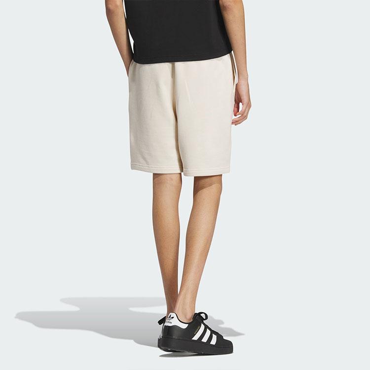 Adidas Originals Vrct Sw Short Printed Letter Mid-Waist Loose Casual Shorts Men Bottoms Wonderful-White JI7483