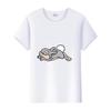 Kawaii Clothes Y2K Tshirt Plus Size Tops Unisex Cartoon Bambi Thumper Graphic T-shirt Summer Blouses White Tees