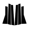 6pcs For Subaru Forester -   Window Trim Covers Center Film Column B C Pillar Posts Sticker Car Accessories