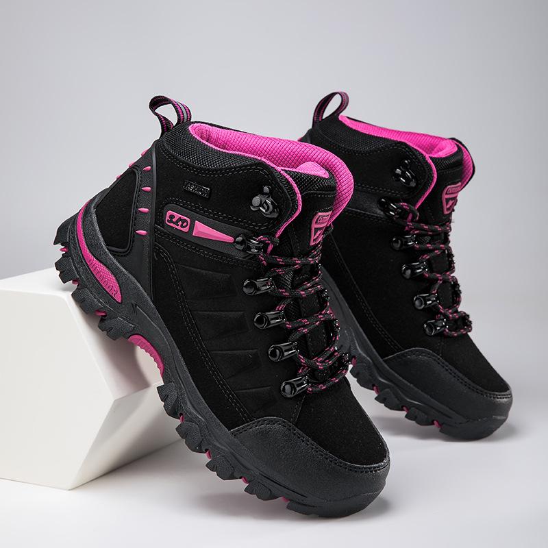 Women's Wear-Resistant High-Top Sports Shoes: Mountaineering, Climbing, Fitness, Plus Size Outdoor Options