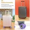 New 8PCS Luggage Wheels Protector Silicone Wheels Caster Shoes Travel Luggage Suitcase Reduce Noise Wheels Cover Accessories