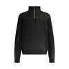 Essential Half-Zip Stand Collar Sweatshirt Men Black 6006005-001