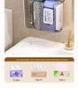 No-Punch Wall-Mounted Tissue Box: Bathroom, Kitchen, Toilet Towel and Wet Wipe Storage