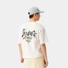 Li Ning Sports Lifestyle Series High Street American Retro Casual Ice Silk Comfortable Versatile Summer Short Sleeve T-Shirt Unisex Tops AHSV263-1