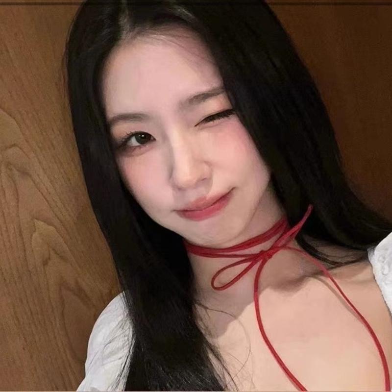 Elegant Long Tie Choker Necklace Stylish Neck Chain with Bowknot Pendant Accessory for Fashionable Women Ladies