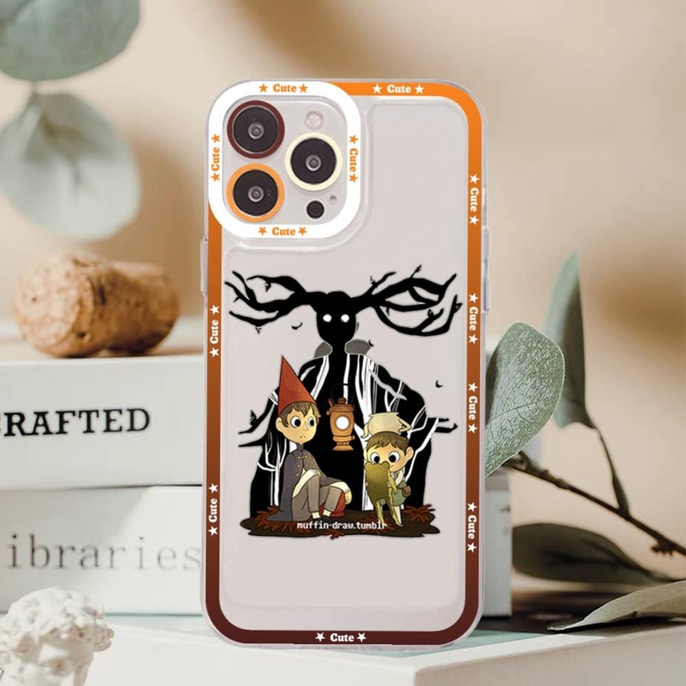 Cartoon O-Over the G-Garden W-Wall Phone Case For iPhone 15 11 12 13 14 Mini Pro Max XR X XS TPU Clear Case