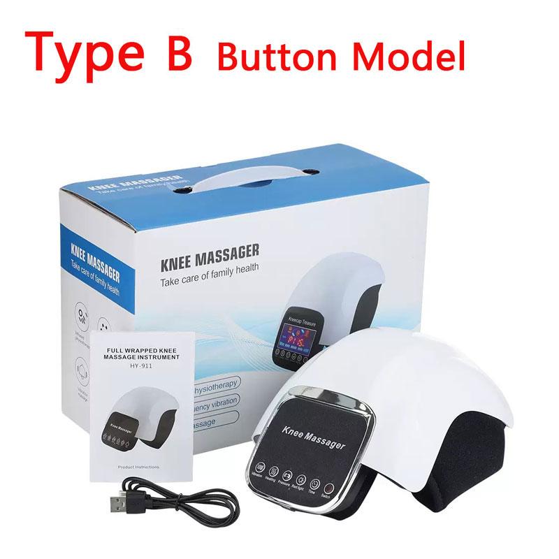 3 in 1 Electric Knee MassagingTool Handy Vibration Hot Compress Airbag Massage Machine Rechargeable High Frequency Knee Massagedevice