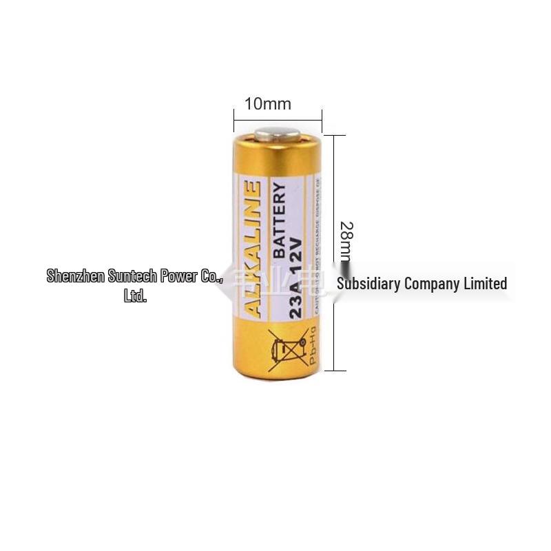 23A 12V Alkaline Battery for Remote Control and Doorbell