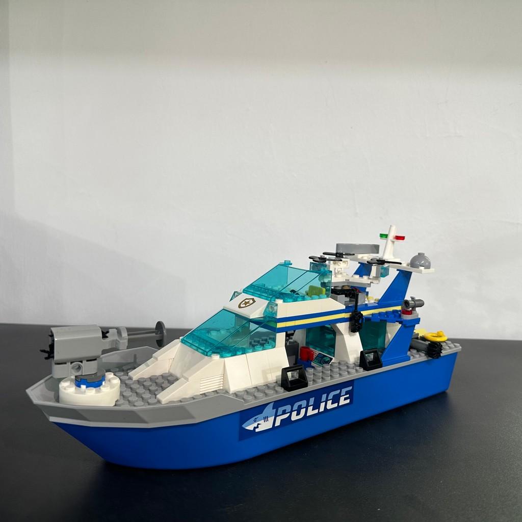 276PCS City Series Sea Speedboat Police Patrol Boat Building Blocks 60277 Shark Submarine Model Bricks DIY Toys For Kids Gifts