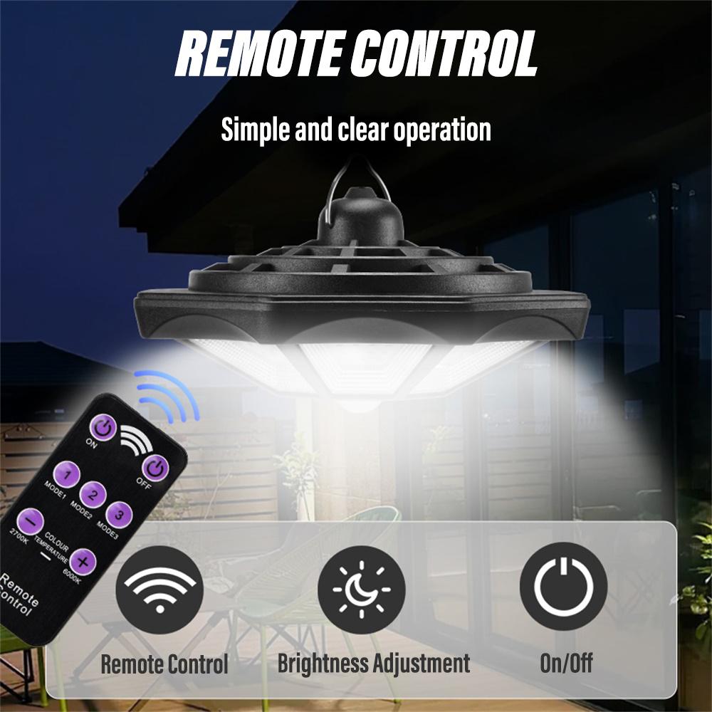 Super bright solar split chandelier Infrared sensor light Garden light With intelligent light control Long life