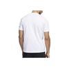 Adidas Harden Logo Graphic Running Training Sports Short Sleeve T-Shirt Men Tops White HS4326