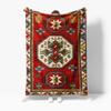 Türkischer Kilim Teppich Vintage Handgefertigt Flächenteppich Osmanische Fußmatte Dekokissen Boho Wohnkultur