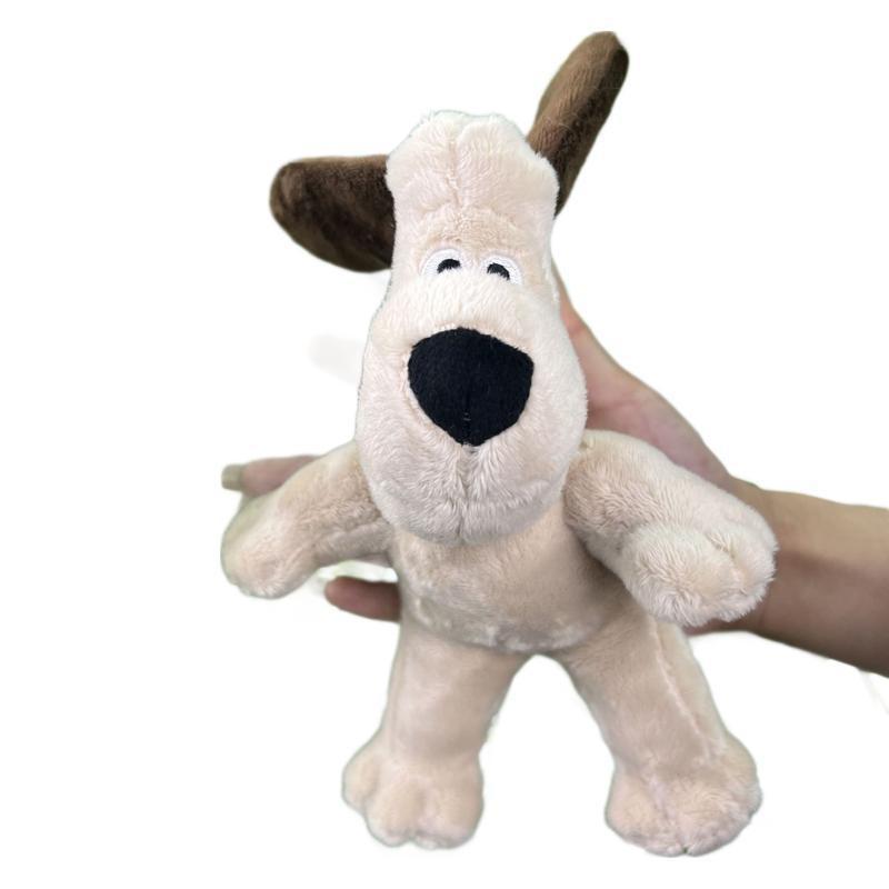 Wallace Keychain Gromit Cute Cartoon Girl Backpack Hanging Plush Doll Gifts