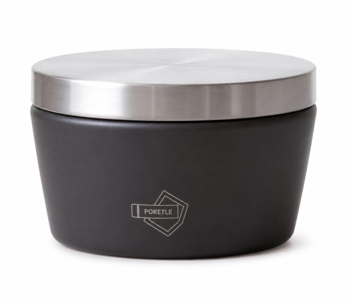 POKETLE Термо-ланч-бокс Carry Cool со встроенным льдом, Нержавеющая сталь, 200 мл, Сталь, Контейнер для салата/десерта,